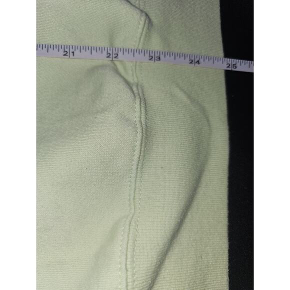 Women's Lime Green Sweater with Snowman Design - Picture 7 of 8